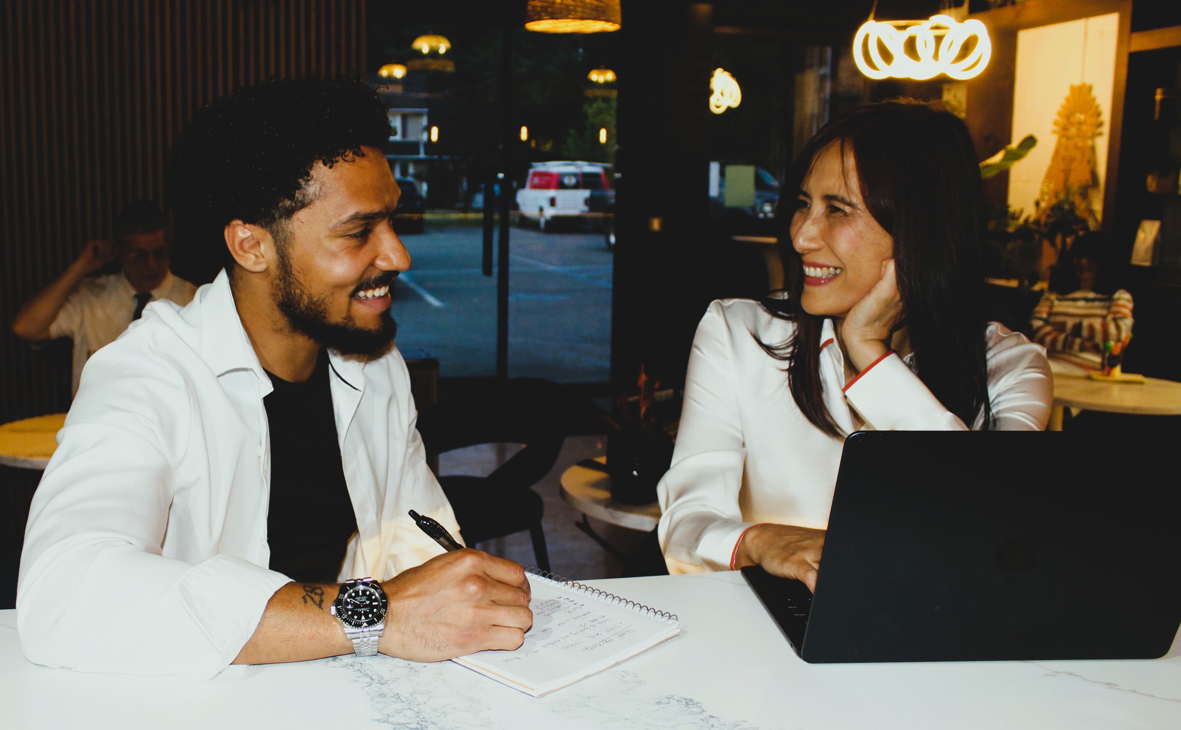 DSJ Group team in a meeting